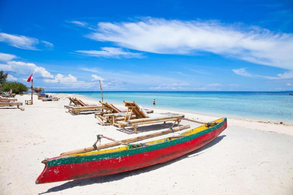 Good Heart Hotel Gili Trawangan Exterior foto