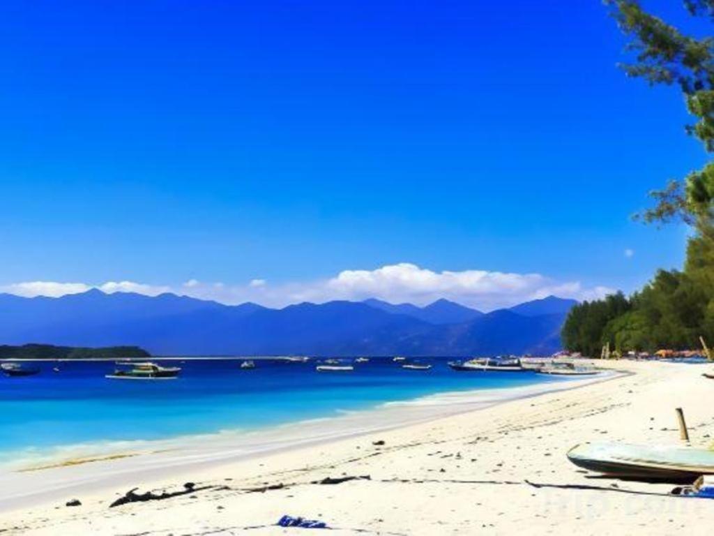 Good Heart Hotel Gili Trawangan Exterior foto