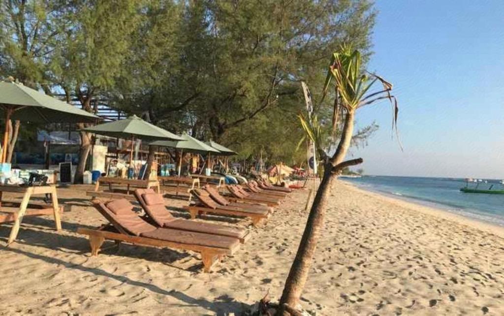 Good Heart Hotel Gili Trawangan Exterior foto