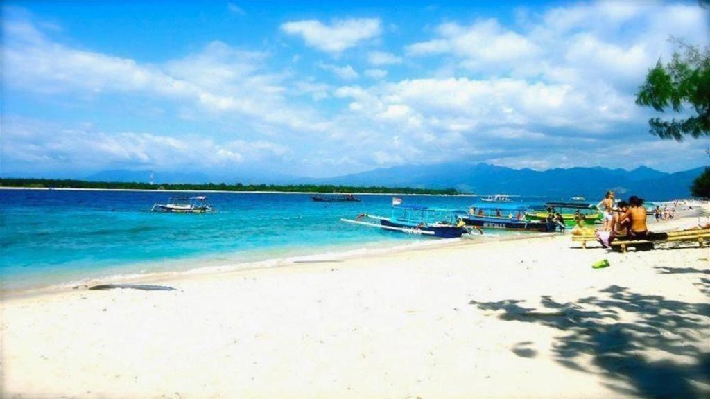 Good Heart Hotel Gili Trawangan Exterior foto
