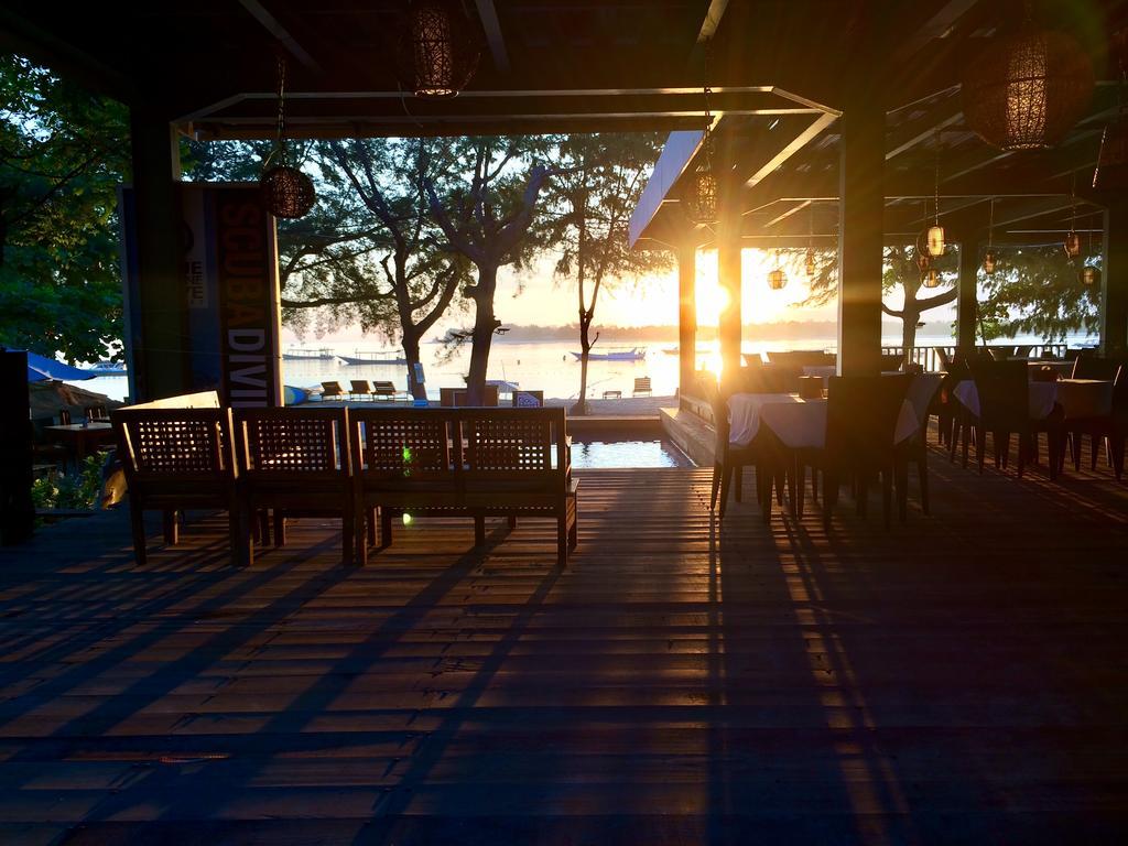 Good Heart Hotel Gili Trawangan Exterior foto