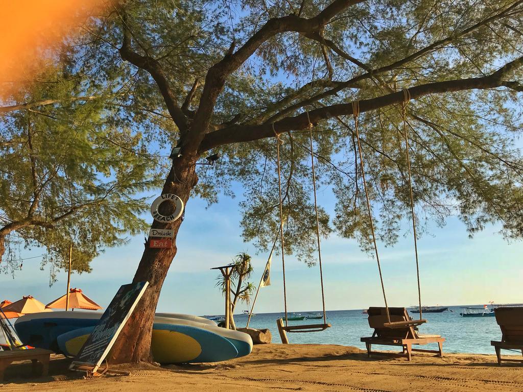 Good Heart Hotel Gili Trawangan Exterior foto