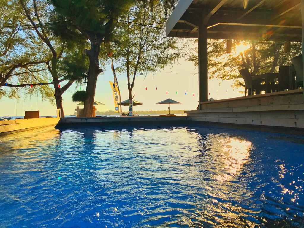 Good Heart Hotel Gili Trawangan Exterior foto