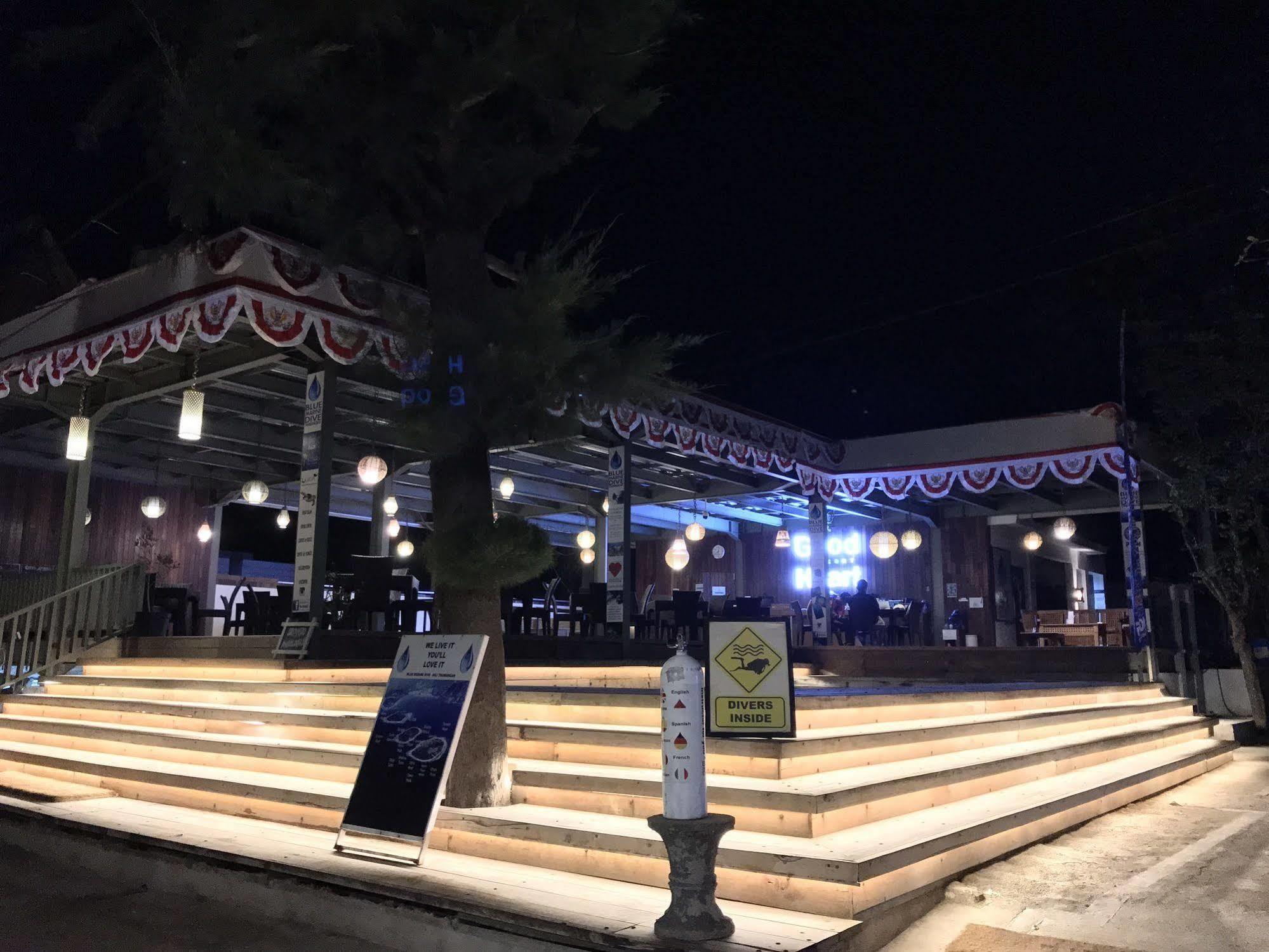 Good Heart Hotel Gili Trawangan Exterior foto